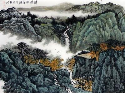 墨韻幽靜 物我兩忘——陳有德山水畫作品賞讀
