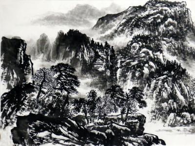 落墨生野趣 山水藏空境——吉成方山水畫賞析
