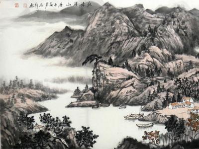 水有雅意 山蘊靜音——高志水先生參展“霜后圃園 爛漫年華?成功美術館全國名家書畫邀請展”