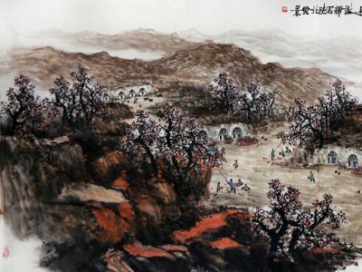 夢懷家山 情染關河——陜西美協副主席謝輝領銜“不忘初心?砥礪奮進”成功美術館全國名家書畫展