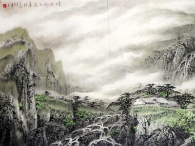 淡雅清幽 意象豐富——王正春山水畫入展“不忘初心?砥礪奮進”成功美術館全國名家書畫展
