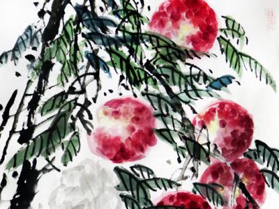 以書入畫 意趣灑脫——陳昭國畫作品入展“不忘初心?砥礪奮進”成功美術館全國名家書畫展