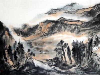 體象天地 神與物游——淺析甘肅美術家協會主席馬剛先生山水畫審美追求