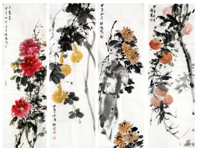 貼近生活 意趣豐贍——館藏畫家裴林安花鳥畫在《西部成功書畫家》刊發