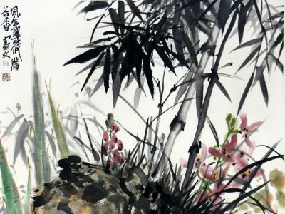 濃墨寫竹韻 花鳥抒真意——館藏知名畫家張憲文花鳥畫在《西部成功書畫家》刊發
