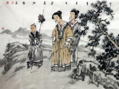 抓住瞬間 突出神采——館藏蘭州畫院院長巫衛東先生作品在《西部成功書畫家》刊載