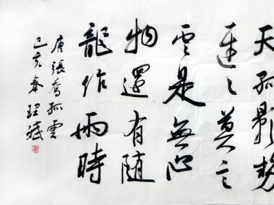 儒雅秀勁 駿快飛揚——秦理斌先生書法漫談