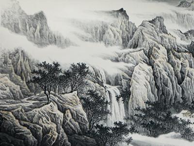 蒼茫雄逸  明凈秀美——成功美術館館藏董希源山水畫作淺賞