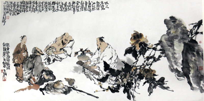 取象得神 ——當(dāng)代人物畫家梁占巖先生作品在“翰墨丹青耀金秋?全國名家書畫展”展出