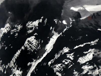 磅礴蒼勁 黃土神韻——著名山水畫家蔣志鑫先生作品在“翰墨丹青耀金秋?全國名家書畫展”展出