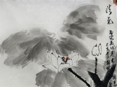 意蘊清雅 筆墨高潔——王青林荷花作品在“翰墨丹青耀金秋?全國名家書畫展”展出