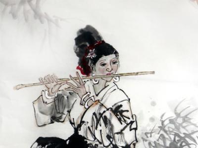 淡雅樸實 生動傳神——舒湘漢先生參展“翰墨丹青耀金秋?全國名家書畫展”作品賞析