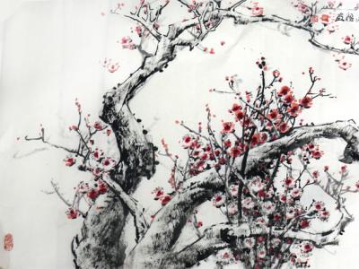 畫蘊氣象 梅含風骨——遼寧美協副主席吳成槐先生畫作在“翰墨丹青耀金秋?全國名家書畫展”展出