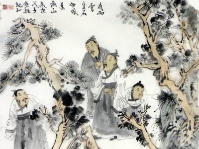 詩(shī)意墨筆下的新古典主義——著名人物畫(huà)家李曉柱參展“翰墨丹青耀金秋·全國(guó)名家書(shū)畫(huà)展”作品賞析