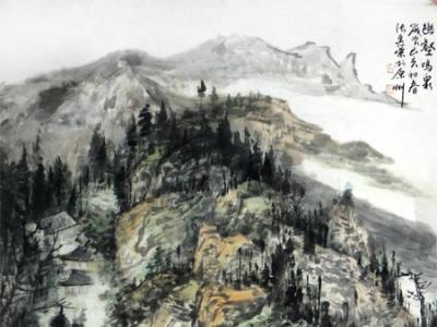 煙云水墨 溪谷畫(huà)圖——女畫(huà)家張惠榮參展“翰墨丹青耀金秋?全國(guó)名家書(shū)畫(huà)展”作品賞析