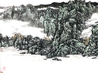 山河嘉韻 杳渺胸臆——陳有德先生參展“翰墨丹青耀金秋?全國名家書畫展”作品賞析