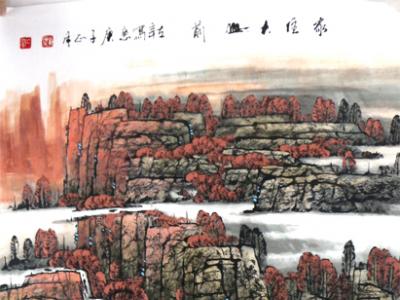 蒼拙凝練 堅實挺拔——郝立辛先生參展“翰墨丹青耀金秋?全國名家書畫展”作品賞析