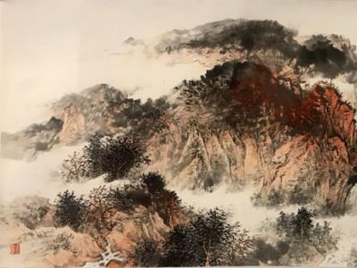 渾厚蒼潤 萬壑生輝——丁亞忠先生畫作參展“翰墨丹青耀金秋?全國名家書畫展”作品賞析