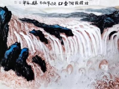 沉雄粗獷 雄風赴海——陜西美協副主席謝輝先生參展 “丹青流美?成功美術館全國名家書畫西寧展”作品賞析