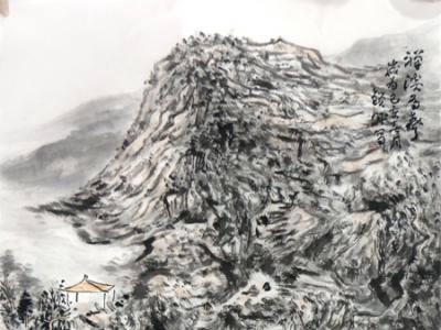 墨韻渾厚 氣象恢弘——張鎖誠山水畫參展“丹青流美?成功美術館全國名家書畫西寧展”