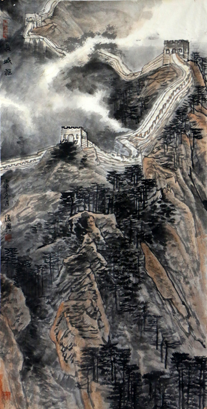 質樸奇崛 畫蘊心象——淺談著名山水畫家張復興先生畫作