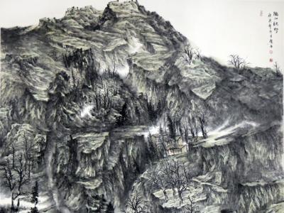 筆觸樸拙  蒼潤(rùn)厚實(shí)——成功美術(shù)館館藏王慶吉山水畫賞讀