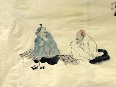 寫意淡雅 人物生動——張哲珠人物畫參展“絢麗多彩賀新年”全國名家書畫展