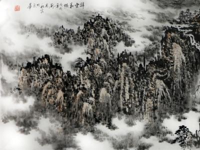 筆寫風骨 墨染煙云——山水畫家劉萬秋先生參展“絢麗多彩賀新年”全國名家書畫展作品賞析