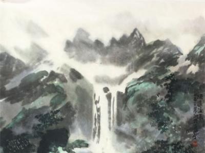 筆墨神通天地 畫圖再造大千——著名山水畫家王夢湖先生畫作在成功美術館名家書畫賀新春鑒賞展展出