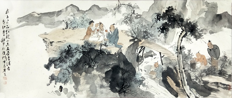 寄情時代 以古開新——著名畫家顧平先生作品在成功美術館名家書畫賀新年鑒賞展展出