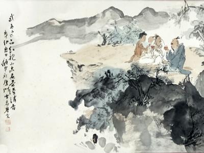 寄情時代 以古開新——著名畫家顧平先生作品在成功美術館名家書畫賀新年鑒賞展展出