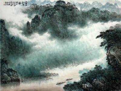 妙筆繪峽江 墨彩彰翠微——再讀成功美術館館藏王信聰先生山水畫作有感