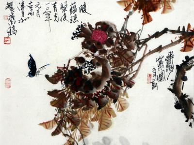 靈秀灑脫 清雅生動——成功美術館館藏凌宇冰花鳥畫賞析