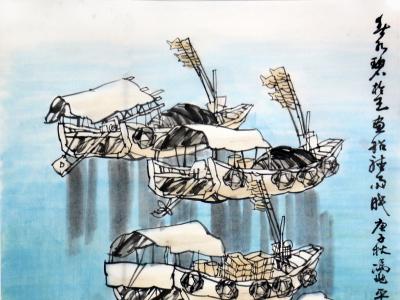 船景寄人生 畫卷蘊詩情——成功美術館 “慶五一”邀請展廣東美協原副主席馮兆平先生船景畫作賞析