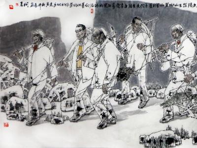 激昂筆墨 質(zhì)樸鄉(xiāng)情——成功美術(shù)館“慶五一”館藏展邯鄲大學(xué)閻真教授作品賞析