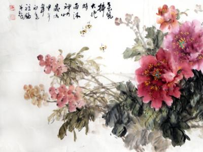 線墨縱意 風(fēng)姿綽約 ——隴上花鳥(niǎo)畫(huà)家王祖銘先生畫(huà)作在成功美術(shù)館“慶五一”館藏展展出