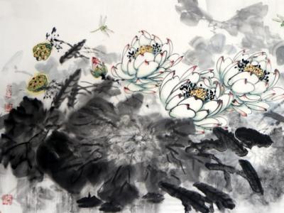 以物喻人寫(xiě)高潔精神——成功美術(shù)館 “慶五一”邀請(qǐng)展南惲笙先生荷花作品賞析