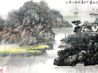 丹青寫(xiě)春韻 草木彰華滋——安徽美協(xié)原主席張松先生畫(huà)作在成功美術(shù)館“慶五一”館藏展展出