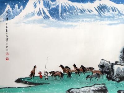 墨彩雅潤(rùn) 筆寫(xiě)真情——成功美術(shù)館 “慶五一”館藏展姚治華先生人物作品賞析