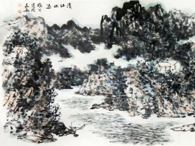 墨象渾厚 意趣宏闊——陜西美協(xié)名譽(yù)主席趙振川先生畫(huà)作在成功美術(shù)館“慶五一”館藏展展出