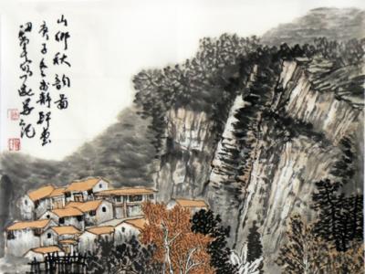 畫寫山間韻 墨染峰頭彩——成功美術館 “慶五一”邀請展青年山水畫家梁軍先生畫作賞析