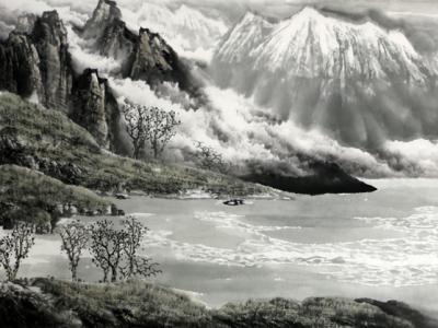 山川雄渾 云水浩渺——成功美術館館藏時全興山水畫賞析