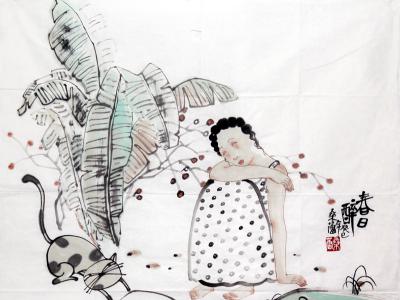 童真造型 以求其趣——《西部成功書畫家》刊載青年女畫家桑蕾畫作賞析