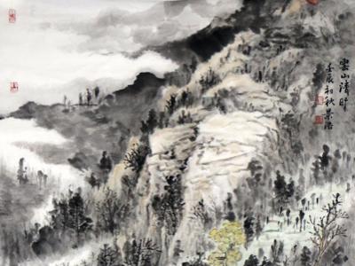 風格高古 意趣豐盈——《西部成功書畫家》刊載山水畫家孫景浩畫作賞析