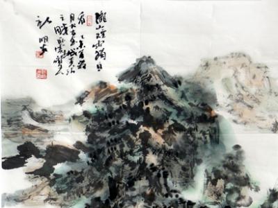 胸有丘壑 筆富韻味——甘肅美協(xié)副主席段新明先生畫作在《西部成功書畫家》刊載