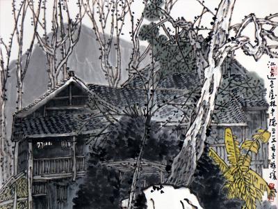 寫家園舊景 抒水墨精神——《西部成功書畫家》刊載著名山水畫家黃格勝國畫作品