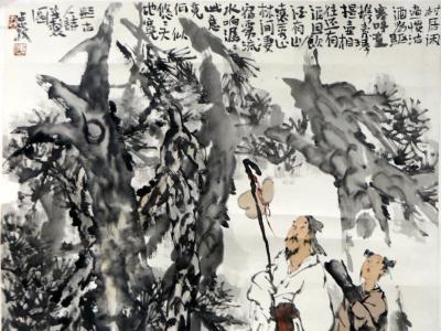 筆墨關情 造像傳神——淺談《西部成功書畫家》刊載著名人物畫家梁占巖先生畫作的藝術內(nèi)涵