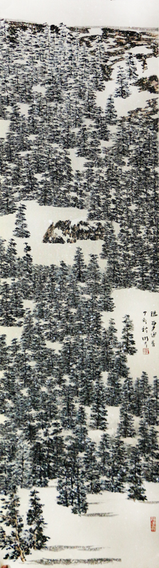 太行萬(wàn)象 山河雪情——當(dāng)代著名山水畫家李明久先生作品（《西部成功書畫家》刊載）賞讀