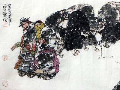 筆墨韻味 人文關懷——《西部成功書畫家》刊載李偉先生人物作品賞析