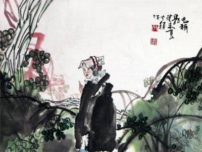 以生活為師 用水墨傳神——《西部成功書畫家》刊載當代著名人物畫家鄒立穎先生作品賞析